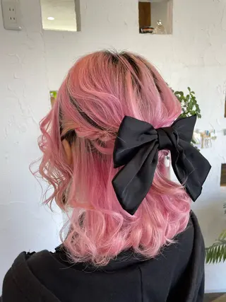 ヘアアレンジ 🌸小掛🌸 豊橋外国人風カラーのヘアスタイル