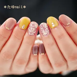 ネイル ネイルサロン・ネイルスクール　たゆnail所属・ネイルサロン 【たゆnail】のネイルデザイン