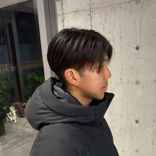 メンズ 🍎ダブルカラー/ ショートボブ🍎リオのヘアスタイル