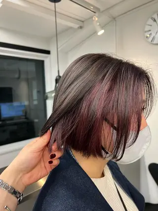 ショート INORI /フェイスレイヤーのヘアスタイル