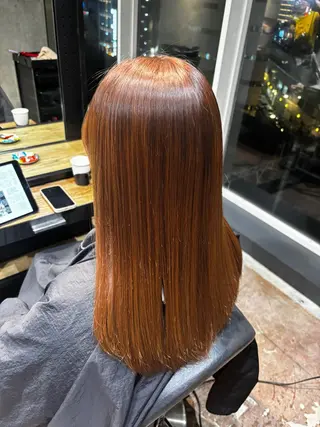 セミロング 毛利 圭佑のヘアスタイル