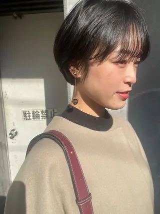ショート さの あやねのヘアスタイル