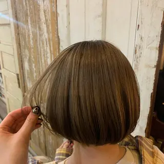 ショート カラー kimika🥑 メンズ/髪質改善のヘアスタイル