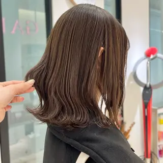 ミディアム カラー ParveMix￤ 大賀さつき🍨🤍のヘアスタイル