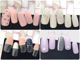 ネイル トップネイリスト Ribbon立川店のネイルデザイン