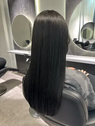 ロング カラー 韓国ヘア🎀艶髪 RISAのヘアスタイル