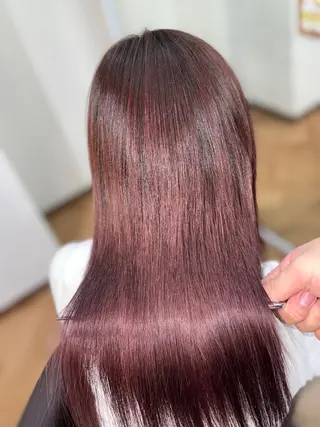 セミロング 髪質改善 晟之介のヘアスタイル