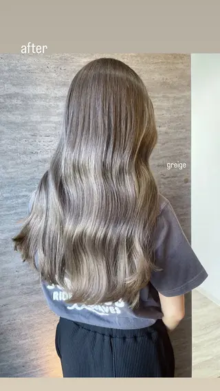 ロング JIEN MIUのヘアスタイル