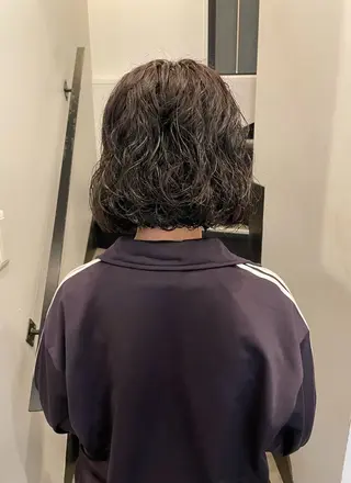ショート パーマ ボブ／パーマ指名 No. 1🍃れんとのヘアスタイル