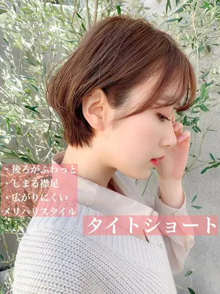 ショート カラー 大人かわいい💍🤍 ボブ/ショートボブのヘアスタイル