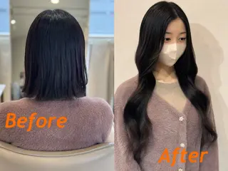 ロング 辻田 七海のヘアスタイル