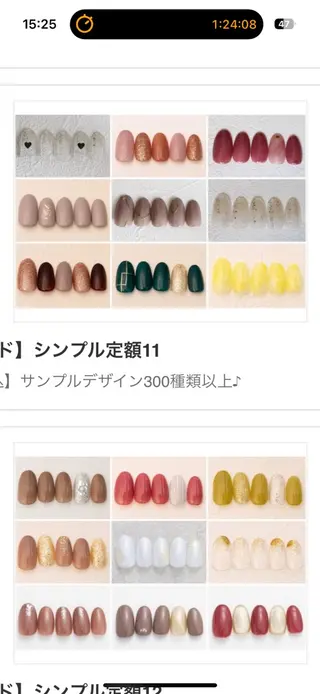 ネイル Crea la Luce 天神西通り店【クレアラルーチェ】所属・𝐚𝐢𝐤𝐚 【nail】のネイルデザイン