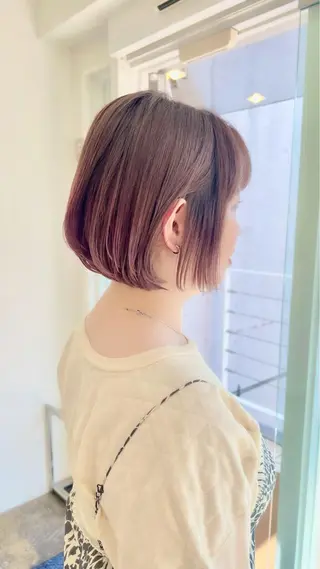 ショート ショート/ボブ/縮毛 三上達大のヘアスタイル