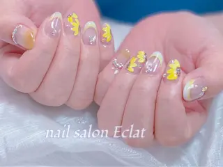 ネイル ネイルサロンエクラ 🫧Shizukaのネイルデザイン