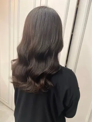 カラー ブリーチなしモテヘア 🤍REN🤍🪄のヘアスタイル