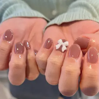 ネイル 🎀チーク/ちゅるん 🫧chisa🎀のネイルデザイン