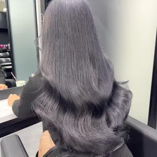 ロング カラー シールエクステ特化 ハイトーン、NANAのヘアスタイル