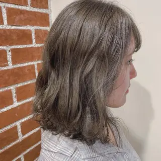 ミディアム カラー 岡崎勇人/レイヤー/ 韓国/ケラチンTRのヘアスタイル