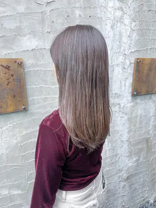 セミロング ショート/レイヤー/ ツヤ髪/なかちゃんのヘアスタイル