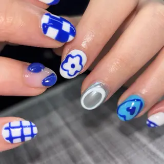 ネイル 浅草eknail 🖤EMIRIのネイルデザイン