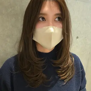 セミロング 田嶋  利範のヘアスタイル