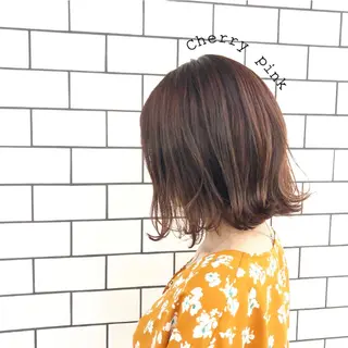 ショート カラー お洒落パーマ/ 艶カラー/michiのヘアスタイル