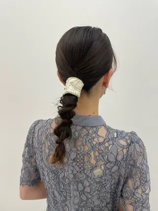 ロング ヘアアレンジ CARELLY 流山おおたかの森所属・CARELLY Rukaのマツエク・マツパデザイン