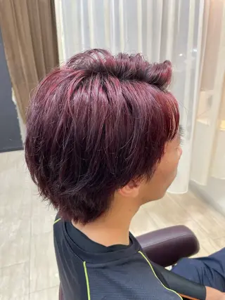 ショート カラー メンズ 東田 篤希のヘアスタイル