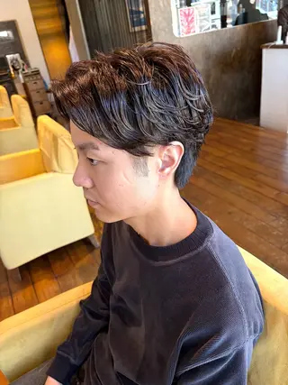 パーマ メンズ suka  hair所属・タイチ メンズ専門のヘアスタイル