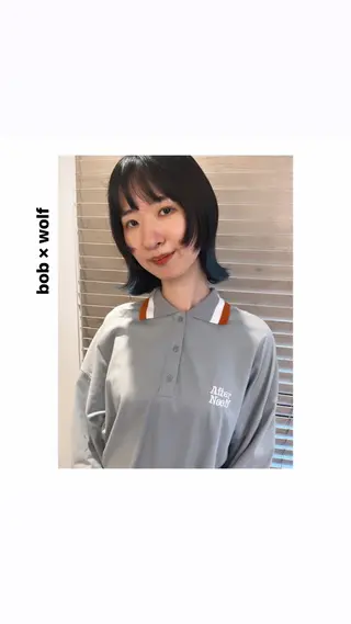 ミディアム カラー rewards成城学園前店所属・hiro【沿線で叶う 似合わせhair】のヘアスタイル