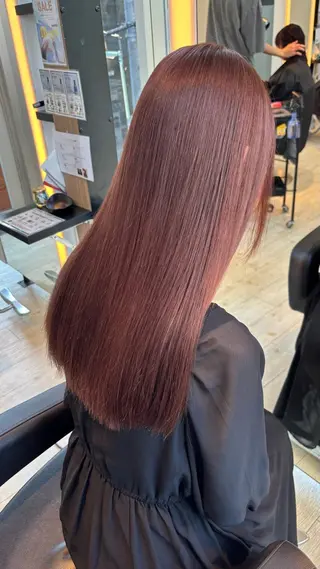 カラー miyu/ボブ/ 透明感カラー/栄のヘアスタイル
