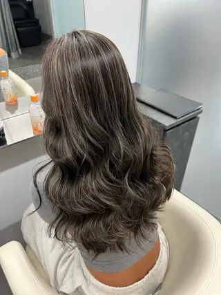 ロング カラー 難波/ハイトーン 🦋AOI🦋のヘアスタイル