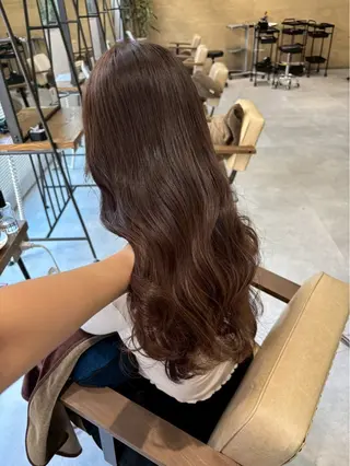 ロング カラー 井上 真子のヘアスタイル