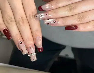 ネイル パラジェル登録店　Nailsalon Amour  上野湯島店所属・🫧 はる🩵のネイルデザイン