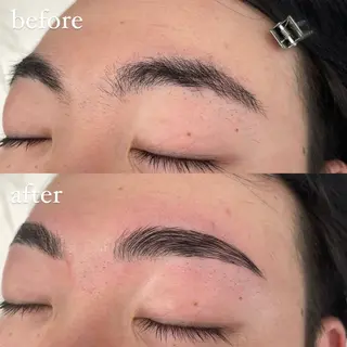 アイブロウ ハイトーン/ボブ /HBL/AYUNAのヘアスタイル