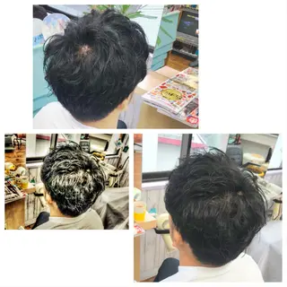 パーマ メンズ kimiwada maiのヘアスタイル