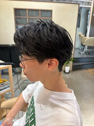 ショート メンズ 鹿児島 TSUBASAのヘアスタイル