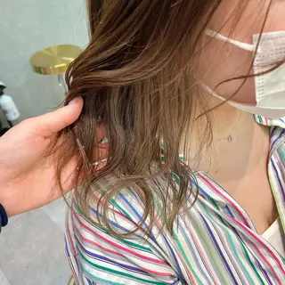 ミディアム カラー 🌙透明感×艶カラー HARURU🌙のヘアスタイル