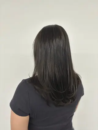 セミロング カラーモデル募集/ 小山栞のヘアスタイル