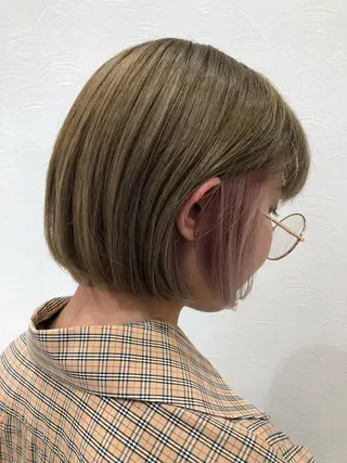 ショート SAKURA 原宿所属・なかの たくみのヘアスタイル