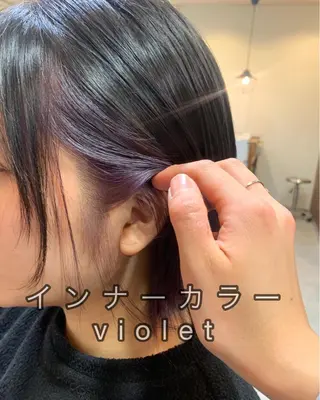 ミディアム カラー IDEA 柏の葉KOILRINKGARAGE所属・お洒落満足度 ◎💮井上のヘアスタイル