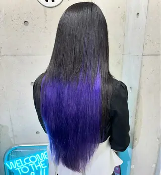 ロング カラー ♡₊⁺カットの天才 ？？AYANEのヘアスタイル