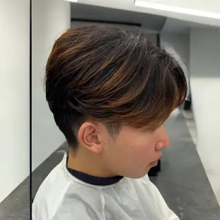 パーマ メンズ 縮毛矯正/メンズ パーマ/岩名新大のヘアスタイル