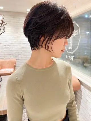 ショート 宇川 湧也のヘアスタイル