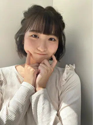 ミディアム カラー アレンジ指名 no.1✨ｈａｋｏのヘアスタイル