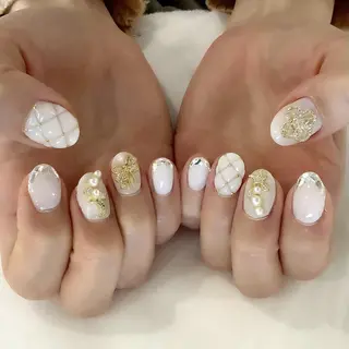 ネイル 💎🐰 saki. m 🐰💎のネイルデザイン