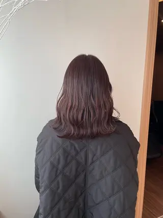 ミディアム カラー Osoko Hiyoriのヘアスタイル