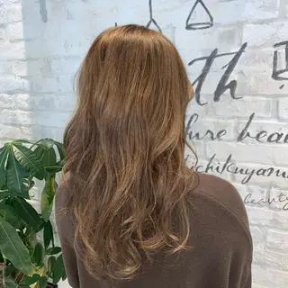 セミロング EARTH  紫竹山 🦋本間未来🦋のヘアスタイル