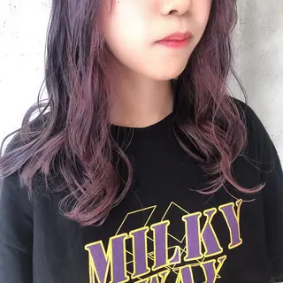 ロング カラー wakana 【ブリーチカラー】のヘアスタイル