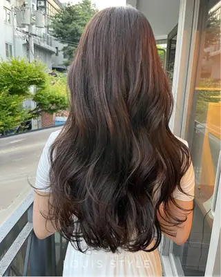 パーマ 韓国ヘア/レイヤー カット SAKURAのヘアスタイル